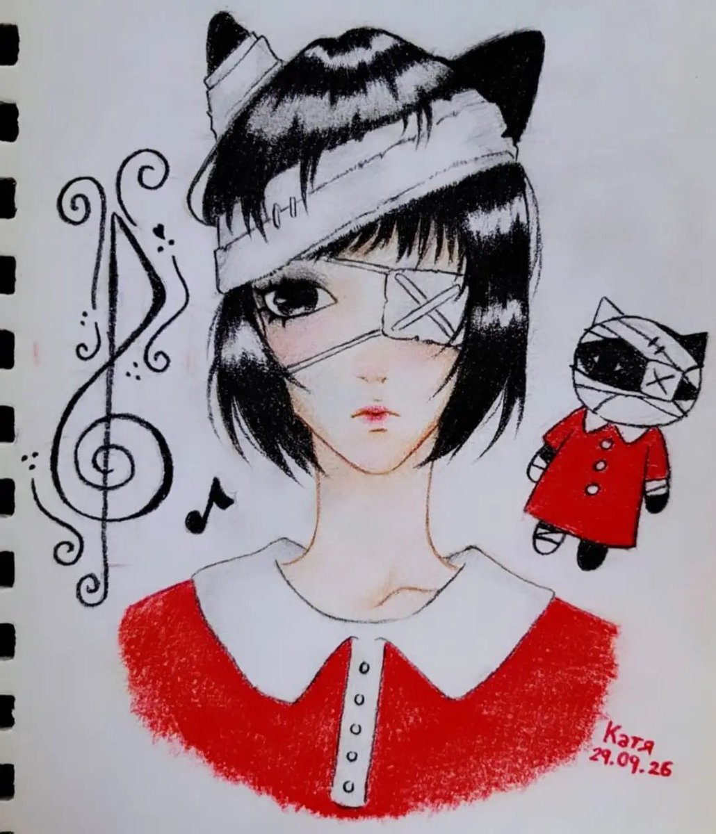 rosekingdomm_'s tweet photo. Plastic Tree vendrá a México el próximo año!! 🇲🇽🖤♪ヽ(´▽｀)/ 
Espero les guste este dibujo 🦷🪽⋆⁺₊⋆

26.09.26

~La fecha del dibujo esta mal, puse 29 en vez de 26 (´｡･д人)ﾞsorrryyy~

#plastictree #nekozurushi #プラスティックトゥリー https://t.co/ajEnDw6yGh