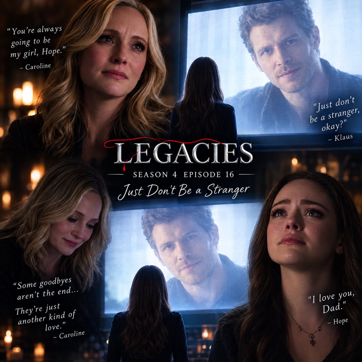 Vamp_Diaries's tweet photo. Iβm on Season 4, Episode 16 β βJust Donβt Be a Strangerββ¦ and the waterworks have officially started. π₯Ήπ I still canβt watch this episode without crying, even after all these years. πβ€οΈβπ©Ή #Legacies #TVD #VampireDiaries #Klaus #HopeMikaelson https://t.co/yXWWtRVuao