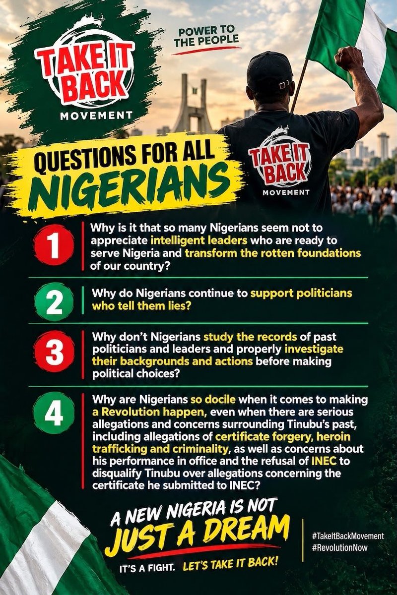 ___OIA's tweet photo. Questions for all Nigerians... https://t.co/E75ZPTvR4l