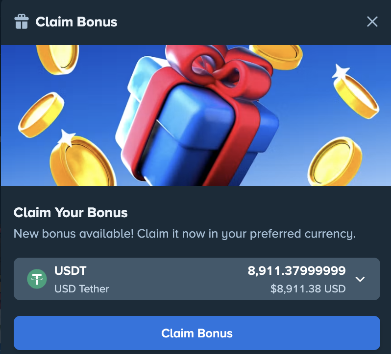 KazlicRewards's tweet photo. Just claimed this bonus Eddie sent me 😊

Anyone needs a tip? 👇🏻 https://t.co/x1OMuzIcM0