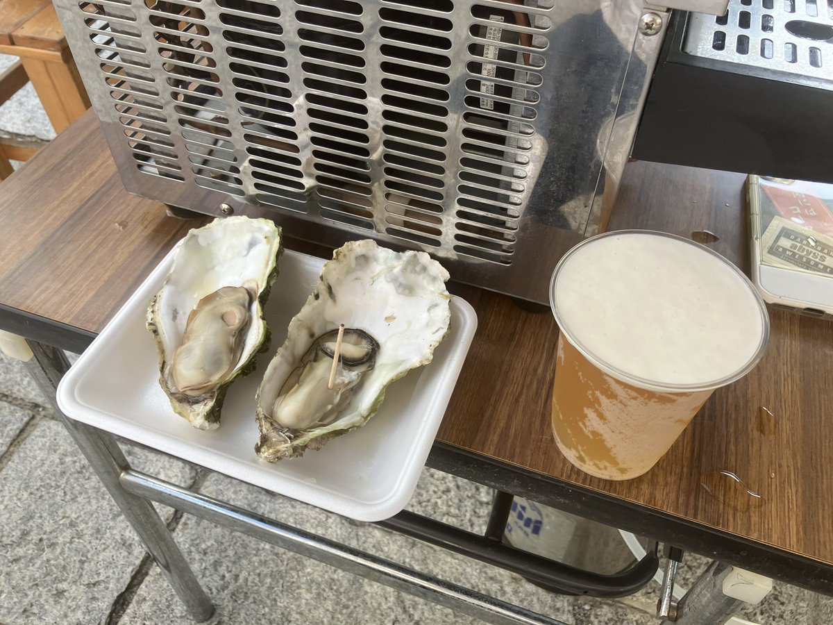 Number8682's tweet photo. 昨日のよ市の成果
相変わらず牡蠣は美味い
そしてディオスオチョさんのタコス美味かった
今度店に行ってみようっと https://t.co/f8BRSQYiqn