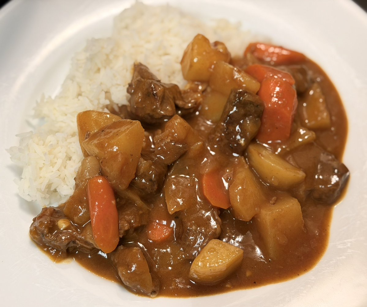 wallenius_brian's tweet photo. Good Morning my Japanese family. Here is my Japanese curry. It was delicious ❤️‍🔥 https://t.co/PSsDppGxpn