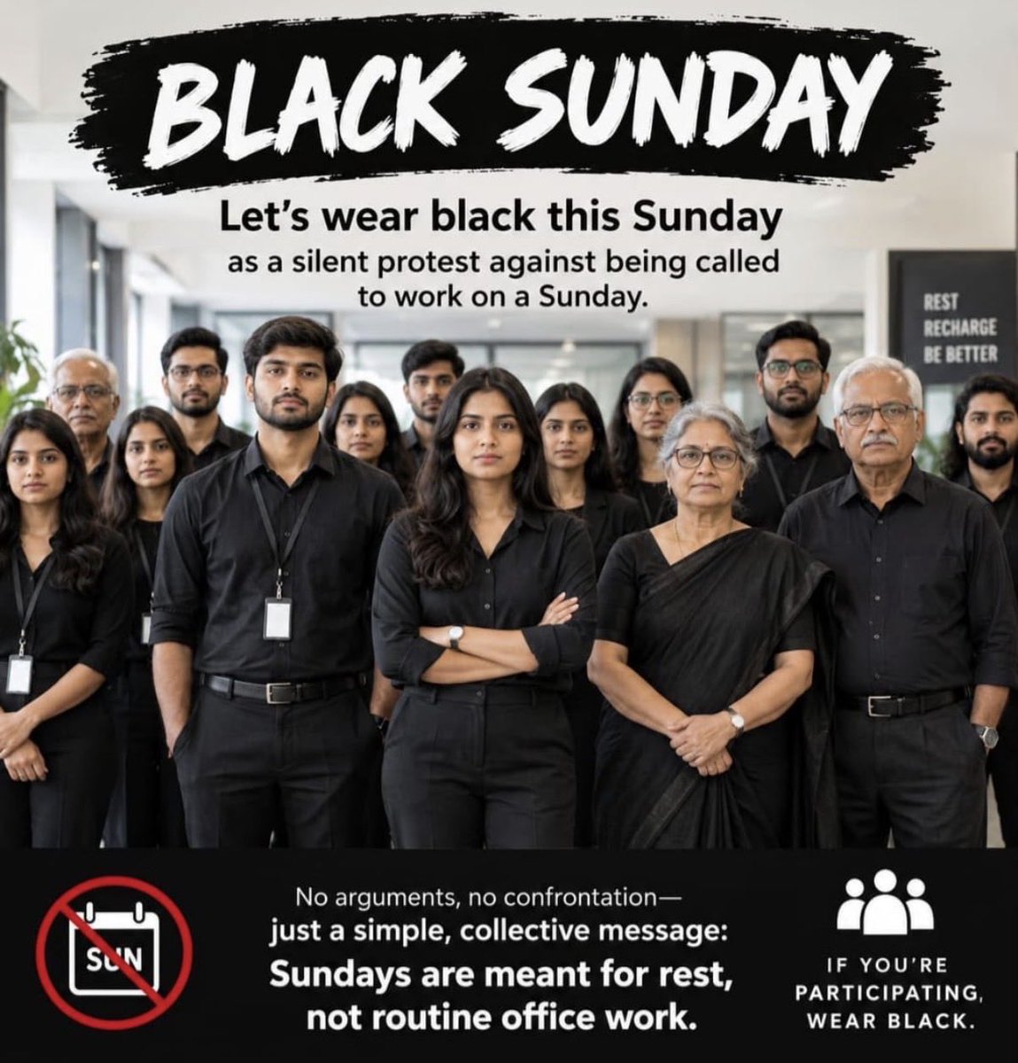 RahulKu69672043's tweet photo. #5DaysWorking #FairPLI https://t.co/y1uXH4GlX4