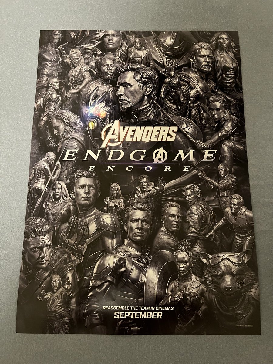 mazu_world's tweet photo. アベンジャーズ　エンドゲーム：アンコール観てきた

なるほどね、エンドゲームがエンドゲームじゃなくなってしまったね
トニーが残したメッセージの「みんなハッピーエンドが好きだ。でもいつもそうはいかない、多分今回も。」ってのが引っ掛かった。

#アベンジャーズ 
#エンドゲーム https://t.co/JnMUgFrDgi