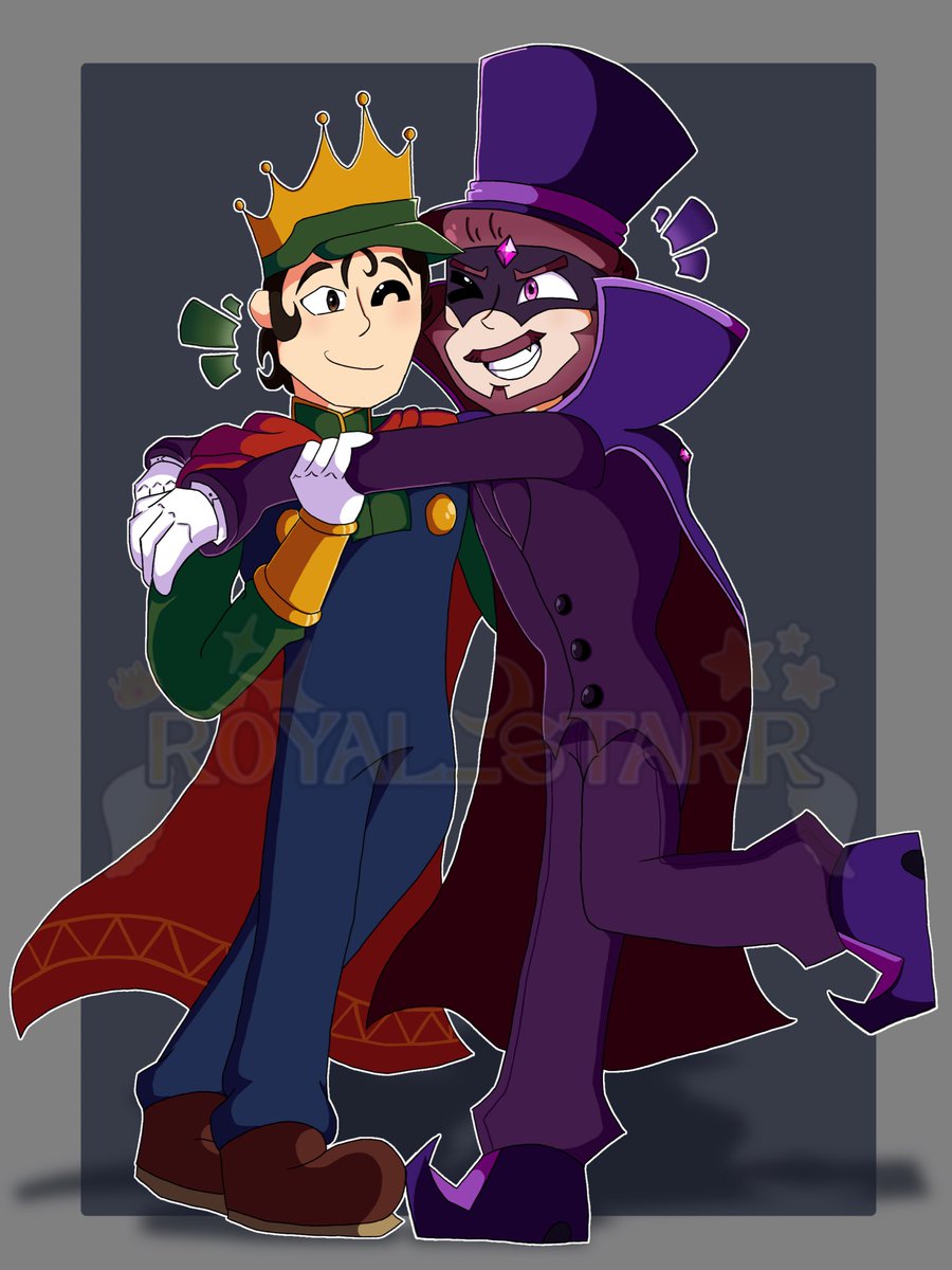 R0YAL_STARR's tweet photo. Guess who decided to post again? I missed these guys </3

⋆˙✧ — Tags: #sophistfanart #kingofskillfanart #partycrasherfanart https://t.co/c1rhj7iFUb