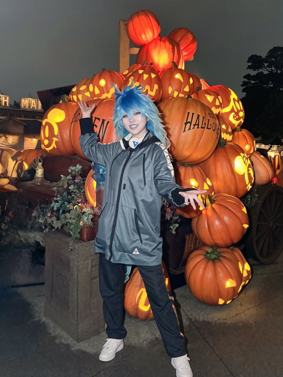 umeume_taroo's tweet photo. twst／Idia  Shroud💀

⋆⸜  🎃  ⸝‍⋆

#Dハロ仮装2026
#Dハロツイステ https://t.co/76P0fW5QAk