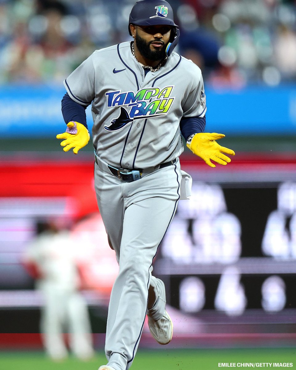 ESPNInsights's tweet photo. Could the Rays see their first AL MVP crowned?

Junior Caminero is the 3rd player since RBI became official in 1920 with multiple 40 HR, 100-RBI seasons at age 23 or younger (Eddie Mathews &amp; Juan González) 👏 https://t.co/GkKY6dRYcT