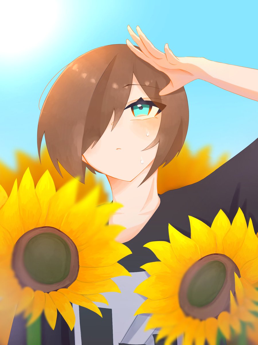 Tsubasa0408_'s tweet photo. #しろっぽ
向日葵 https://t.co/pWqhz4kKIJ