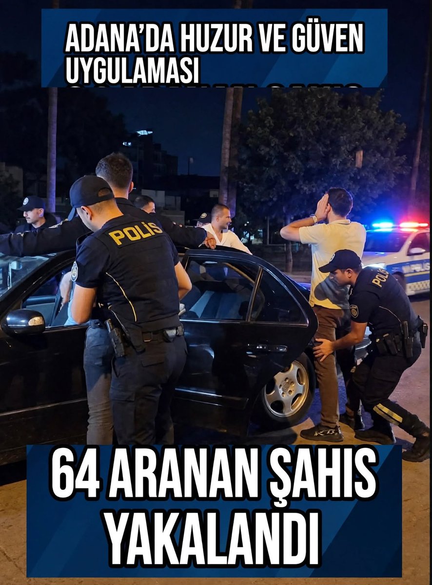 ay0101adanali's tweet photo. ADANA'DA HUZUR VE GÜVEN UYGULAMASI
64 ARANAN ŞAHIS YAKALANDI

https://t.co/WrPmdp7jON https://t.co/uSpfj2cVmY