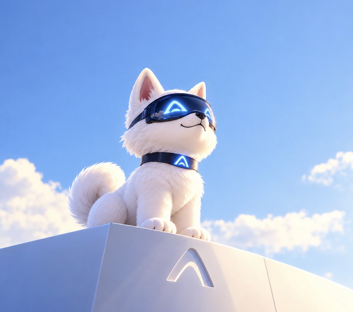 arcinucto's tweet photo. $AI looks ready to take over the Arc meme scene 👀

New team. New chapter. Same Inu. https://t.co/0qFKXTZIw8