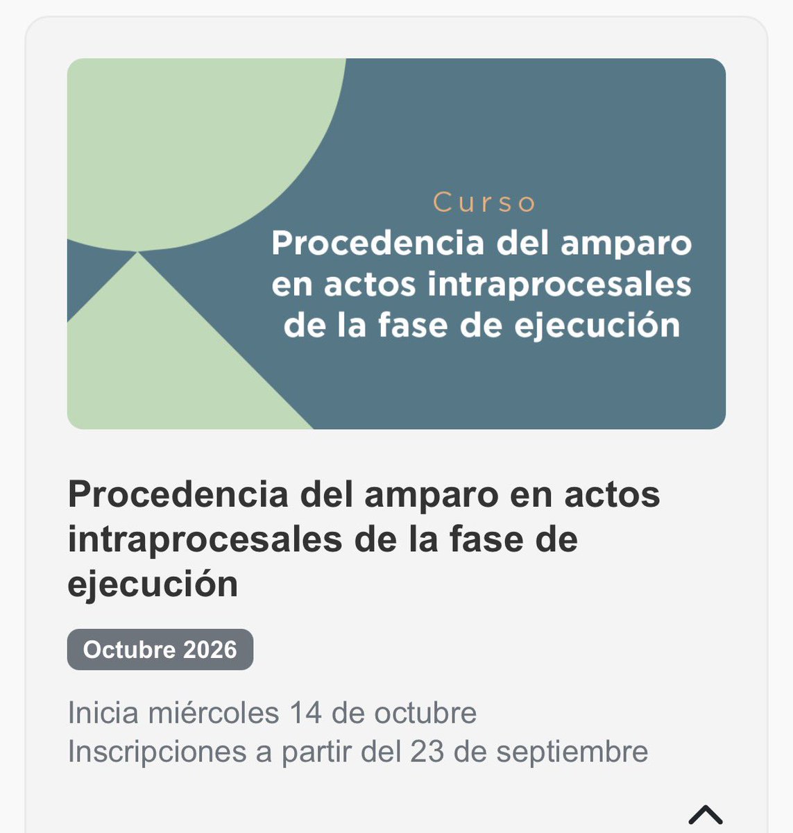 veroosornio's tweet photo. ¡No hay excusa!
3 Cursos en materia de amparo totalmente gratuitos en la *Escuela Nacional de Formación Judicial del #PJF*

🔗 https://t.co/fjDvUpoQqB

¿Dónde lo viste? 

En el canal de WhatsApp “Exceso de Amparo” de @veroosornio un sitio donde se encuentran las últimas noticias del #juiciodeamparo

Únete al grupo:
https://t.co/ijM5vnigmw