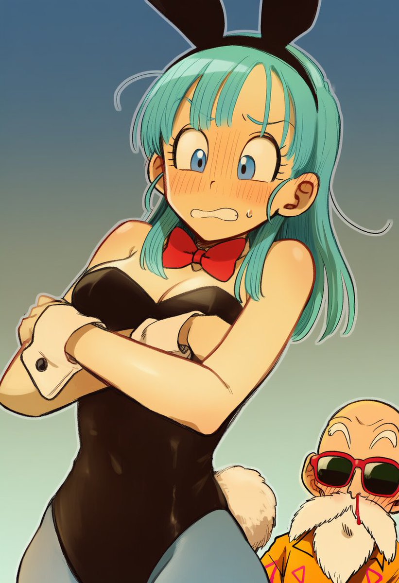 Uravity98114's tweet photo. Rabbits and Bunnies day is a good excuse to post Bunny Bulma..! https://t.co/wcbFCiNT1m