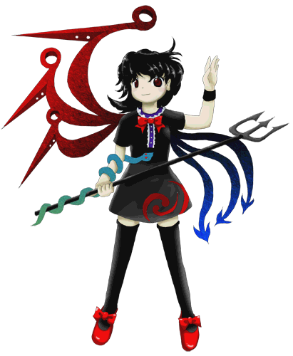 dailytouhous's tweet photo. The Touhou of the day is: Nue Houjuu! https://t.co/eB6RYVellE