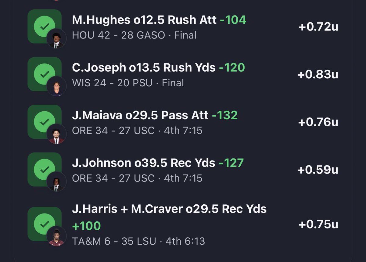 DubsUniversity9's tweet photo. 10-0 CFB SWEEP AND +10U L3 DAYS 🧹🧹

NOBODY DOES IT BETTER THAN US STOP THINKING AND JOIN FOR FREE LINK IN BIO ‼️‼️‼️‼️‼️‼️‼️‼️‼️‼️‼️‼️

#Gambling𝕏 #fyp https://t.co/CoyZBwYurN