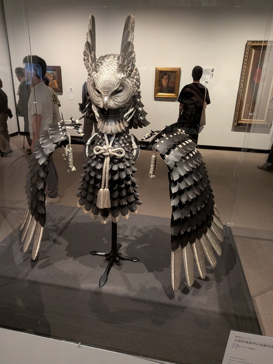 shinn_fasuru's tweet photo. 日曜美術館50周年展見納め
お前の心に鎧が走る https://t.co/9aEr8kMG3l