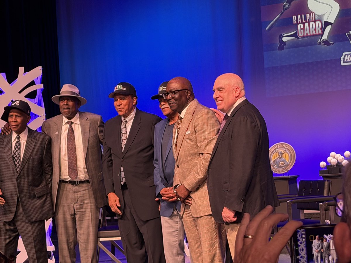 BNightengale's tweet photo. Congratulations to Gary Matthews, Ralph Garr, Reggie Smith and Andre Thornton who are inducted into the Negro Leagues Museum Hall of Fame https://t.co/cgkgp20vQW