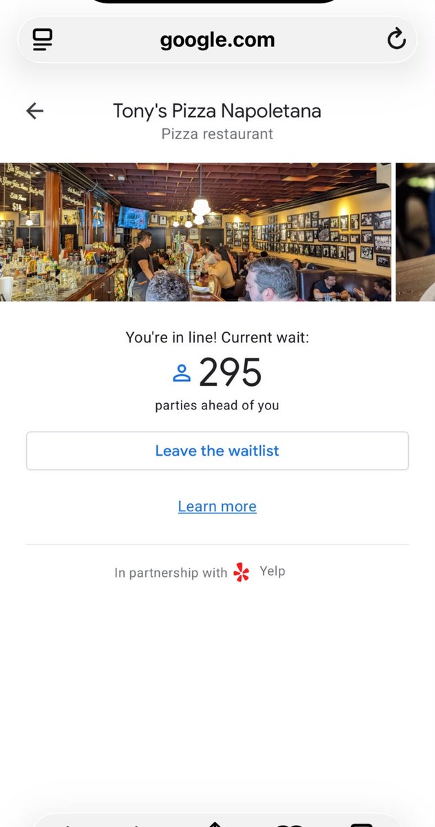 sauravbubber's tweet photo. Crazy that Tony’s makes more money than 99.9% of startups. This is true PMF. https://t.co/R6uVH4Rn2x
