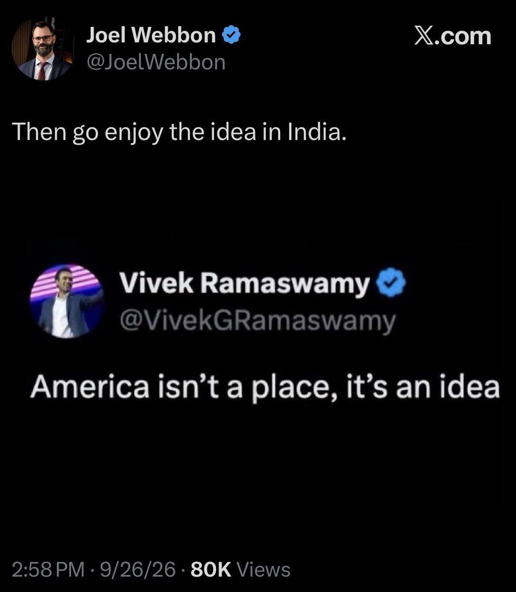JustinUSA's tweet photo. The Woke Right would rather have a radical leftist become the governor of Ohio over one of the most qualified candidates who has the potential to make Ohio the next Florida, just because they don’t like that he’s Indian and don’t like one comment he made on H1B visas.

There’s a fast-growing form of metastatic cancer in the Republican Party that must be treated and not ignored, or else it will spread into a complete disaster. The warning signs are flashing and I can’t believe more people don’t see them.