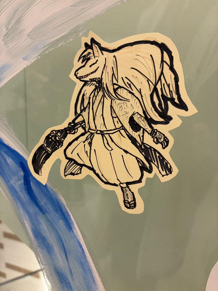 ilm_vulpes's tweet photo. お絵描きコーナーで聿之進様描きました https://t.co/BSfeEsF2nO