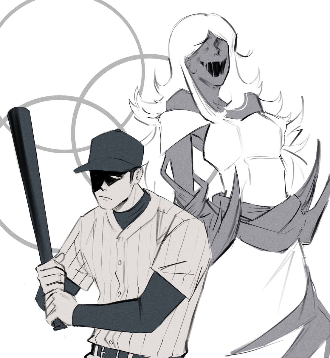 hvcassini98's tweet photo. Le Batteur (French for The Batter) and Vader Eloha (Dutch for Aloha Dad) #off #offgame https://t.co/JZ11IKyy1d