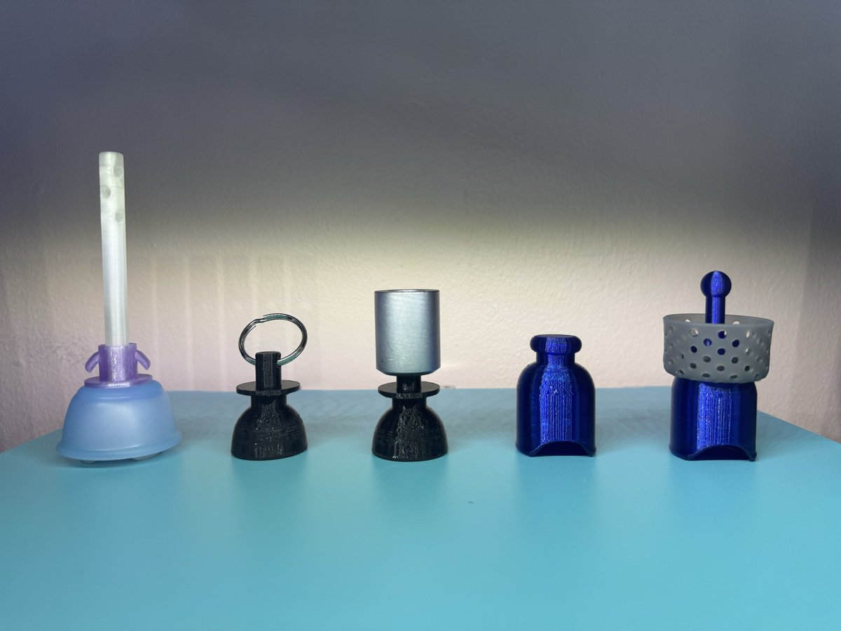 ForeRestoring's tweet photo. These are all the devices I have designed and printed myself for my journey ☺️
DTR, Tuggers, Retainers..  
#foreskinrestoration #Circumcision https://t.co/rBrmCmNYpZ