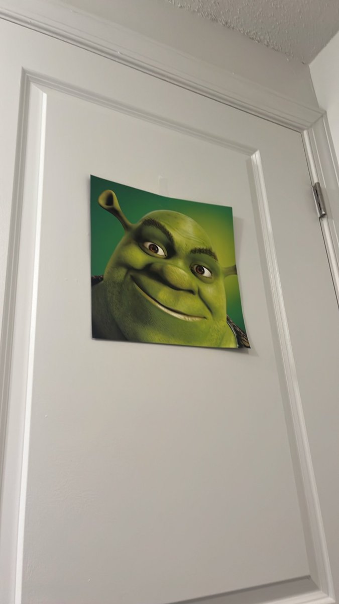 shutupshii's tweet photo. This starring at me in the bathroom https://t.co/prie1fcTx6