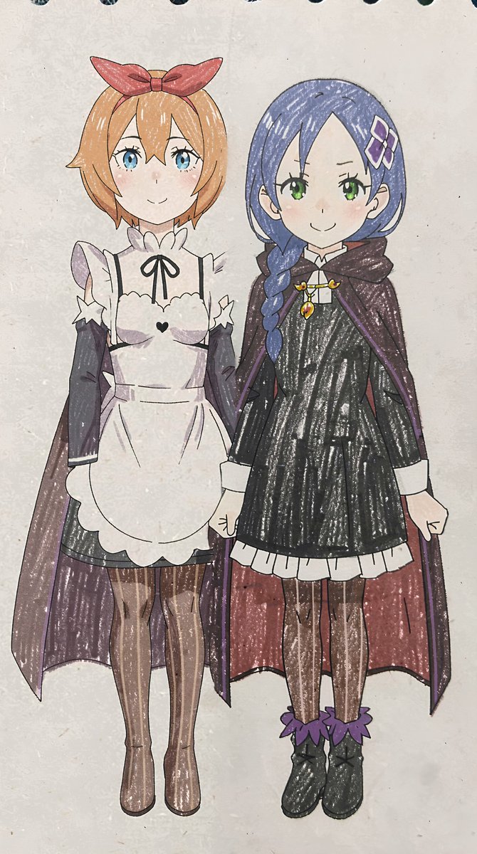 reckless76239's tweet photo. Meili and Petra KAWAII #rezero https://t.co/Vwy1EFaq4y