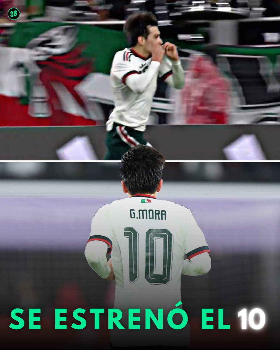SectorBasicas's tweet photo. 🌟⚽️ ¡EL PRIMERO DE MUCHOS!

Gilberto Mora anotó su primer gol con la selección mexicana, Morita puso el 1-1 ante Colombia 🇲🇽🇨🇴 

Que momento para estar vivos 🤩 https://t.co/3BKbg8UcUJ