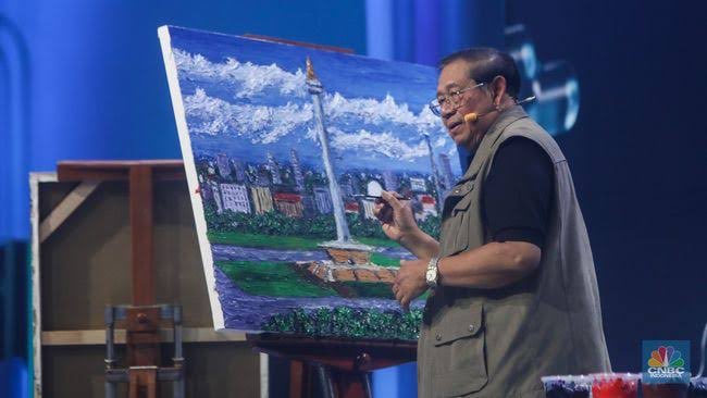 rayestu's tweet photo. Any digital art will soon be worthless. Live painting, live theater etc will all be more valuable than it’s ever been. 

Pak SBY way ahead the curve https://t.co/YO8bwvaVtv