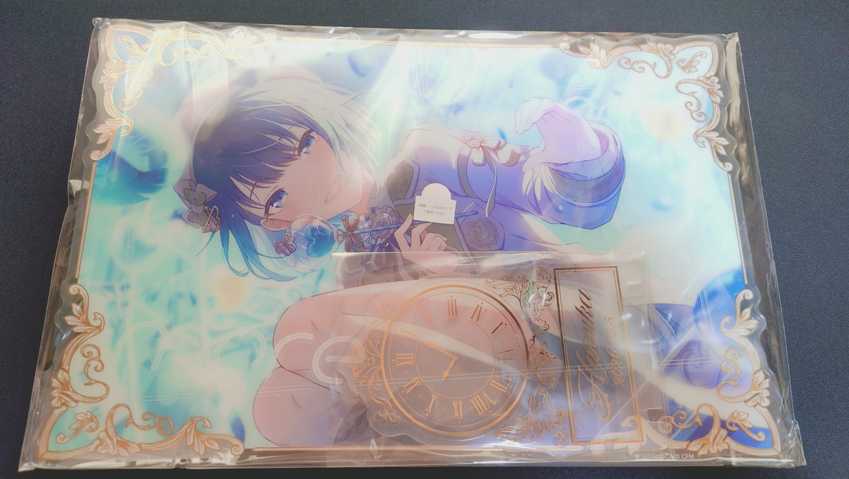 pnkk444's tweet photo. ぱぴこれのくじ届いた♪ https://t.co/At4llDMeSe