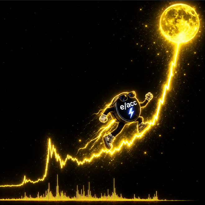 Coleheadquaters's tweet photo. $e/acc ready for the run??? next stop is the moon🌕 https://t.co/KLEVHO2PTq
