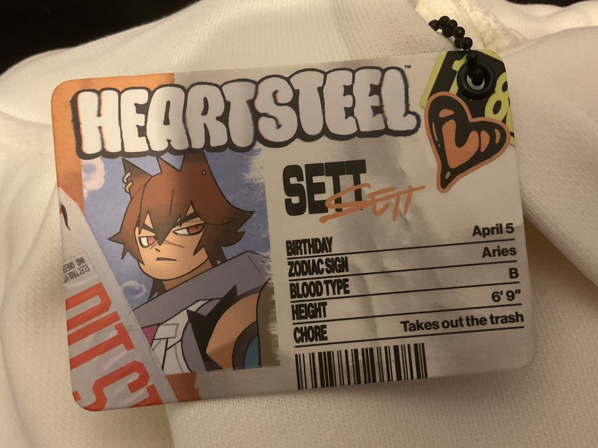 phelmimiu's tweet photo. if anyone wants to know what the sett hang tag looks like. it gives us their info !!! the back has all of their signatures https://t.co/kjLayaLmgg
