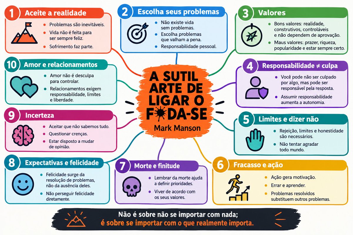 consagratenews's tweet photo. 👆#FICA_A_DICA
Antes de comprar um livro, vá no GPT, coloque a capa do livro e digite /mind-map ele te dá uma imagem com um resumo das ideias centrais do livro. 

A ia se utiliza do conhecimento que tem e te ajuda a conhecer o livro antes de adquirir.

Afinal #TodosSomosPatos https://t.co/LhohFYWBIB
