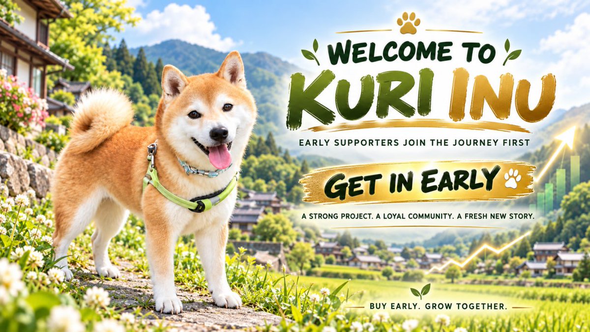 kuri_inus's tweet photo. @skeletontoolsx @versesoldex @fusi_ng @NaveDotFinance 🐕 WELCOME TO KURI INU 🐕

Welcome Solomon! 👋
Official community of $KURI INU.

📌 CA:
k1XfUWYVWD7F2k3PTRkGMU6BAsKnimSwuxSyuP6pump

📊 Chart: https://t.co/Yd3PnAVK22

🌐 Web: https://t.co/lOVwMYZPQN
𝕏 X: https://t.co/rN4Ce4Q4Ew https://t.co/xTBM27CVdg