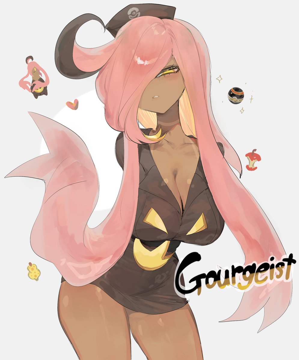 toge77789's tweet photo. Gourgeist🩷️💛🤎 https://t.co/acp8CPZ8nz