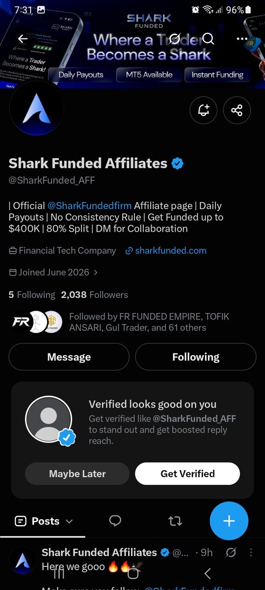 EAGLEOXO's tweet photo. @SharkFunded_AFF @SharkFundedfirm @ibrahimshkh10 @MohammadiI90377 
@k_duv61304
@traderSd2 
All done ✅️ 
I hope to win this 🙏🏼 https://t.co/78NtG62MTp