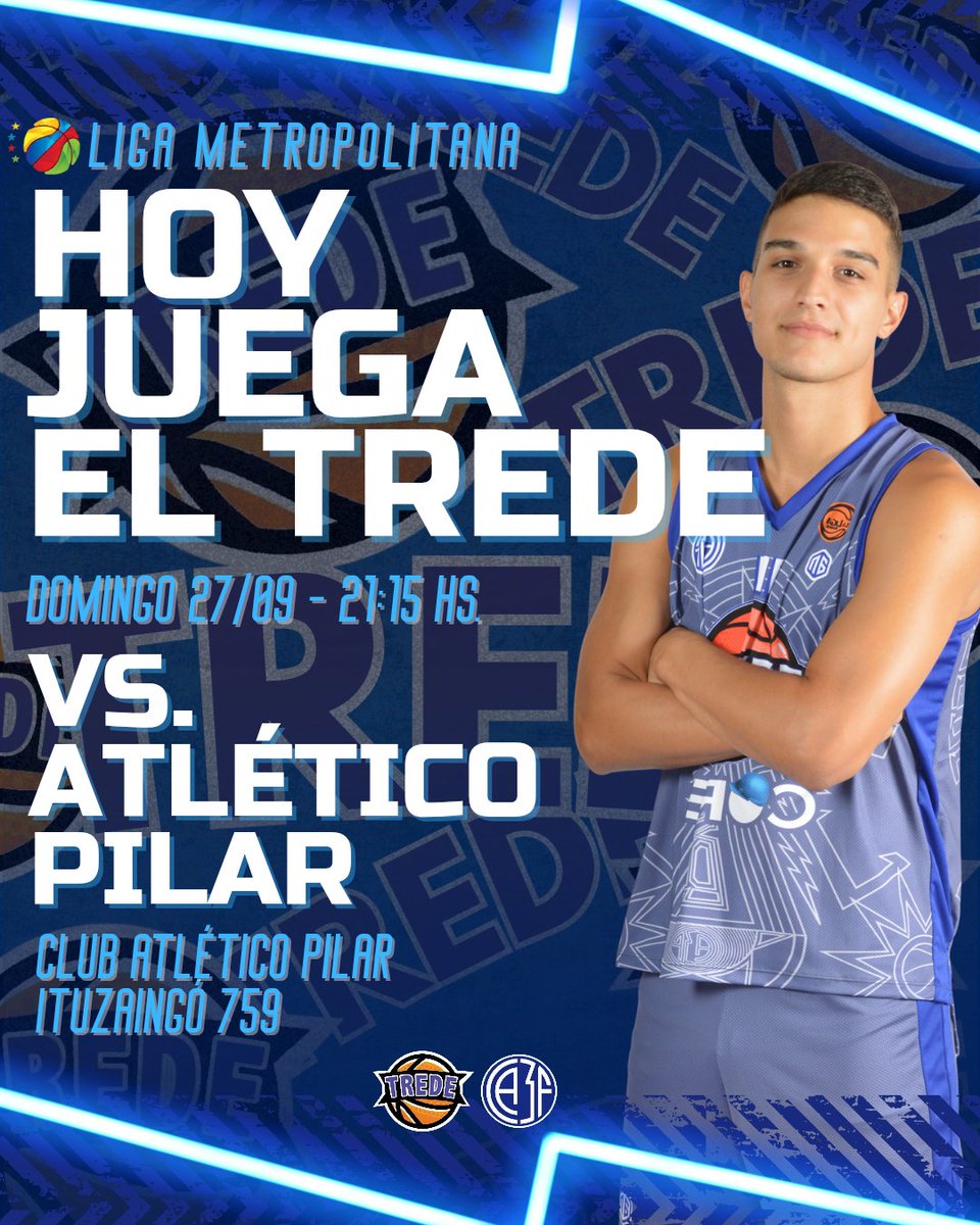 tredebasquetok's tweet photo. ¡HOY JUEGA EL TREDE! 💙🤍🏀
#SomosPasión #SomosFamilia #TredeBasquet #ORGULLODEPERTENECER #febamba https://t.co/NHwDegbMal