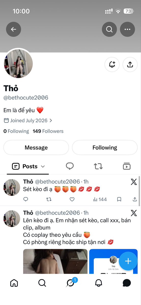 tentin134's tweet photo. Hỏi nó làm vú chưa mà nó chửi cỡ nayd! Ae coi như nào né nó nhe https://t.co/VMhZrca7oP