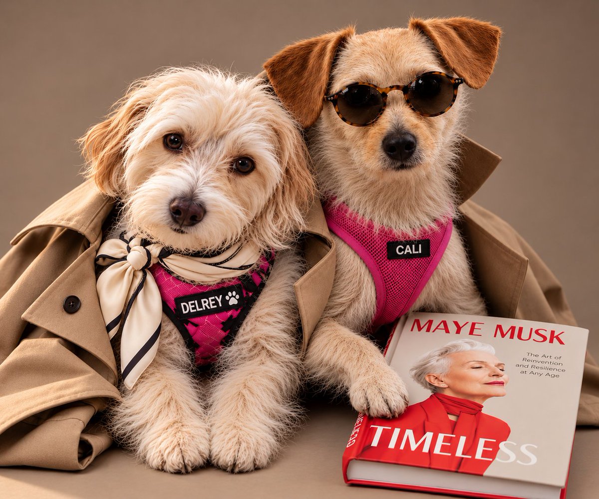 Kelly_birken's tweet photo. @mayemusk How's Delrey been doing?

all i see lately is cali

can we have an update for your cute dogs? https://t.co/0IFnN1DSrh