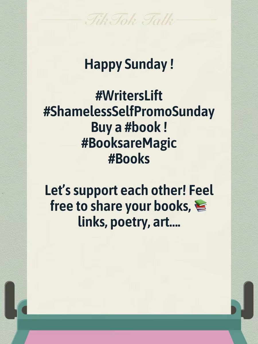 RileyEBremaud's tweet photo. Happy Sunday! #WritersLift
#ShamelessSelfPromoSunday
#BooksToRead #bookworms #Booklovers #books Buy a #book ! https://t.co/JJ1o2MjP9I… & https://t.co/JJ1o2MjP9I… & https://t.co/JJ1o2MjP9I… #booksaremagic Let’s support each other! Feel free,share your links, books… https://t.co/Xqzs95Q65i