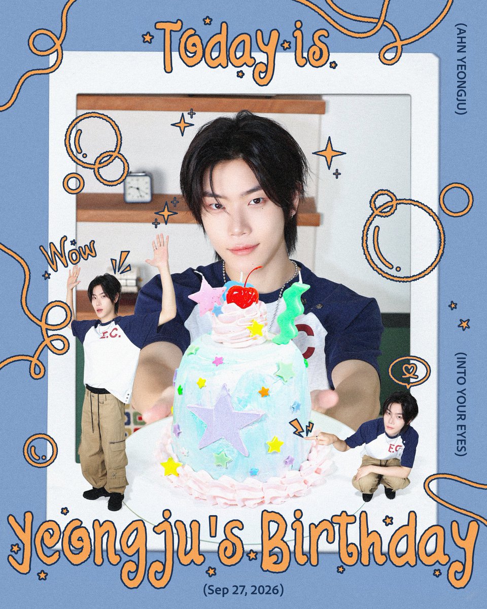 intoyoureyes_7's tweet photo. ⠀
[#IYE_Birthday]
𝟮𝟲𝟬𝟵𝟮𝟳
🦊 𝗛𝗔𝗣𝗣𝗬 𝗬𝗘𝗢𝗡𝗚𝗝𝗨 𝗗𝗔𝗬 🦊

May every year bring you closer to the dreams that make your heart smile. Wishing you a year filled with love, laughter, and beautiful moments. Happy birthday, Yeongju (@SlowlyBleeds)! 🎂
⠀ https://t.co/jXZoYbtv5P