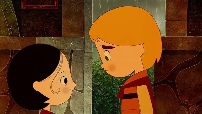 hotrodpotpot's tweet photo. @Peripatidae_ Love how it stole this character design from Song of the Sea 😭 https://t.co/qTpTc6vf3c
