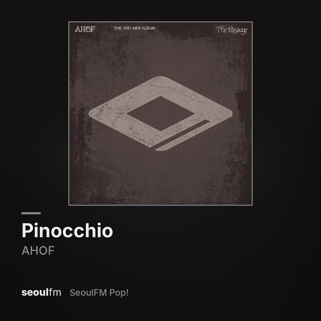 seoulfm's tweet photo. AHOF特集で「Pinocchio」オンエア中🎶 耳に残るビート、聴いてる？
リクエストも受付中！プロフのリンクから🎶

#nowplaying #KPOP #韓国音楽 #seoulfm https://t.co/QSn3kZQmTe
