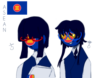 calypsoeclipyx's tweet photo. two asean ideas, ill come back to these later
#countryhumans #chtwt #chasean https://t.co/KoI6f1giAR
