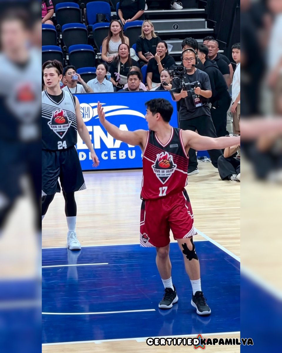 CertKap's tweet photo. In photos | Emilio Daez also saw action last night on a celebrity basketball game held on SM Seaside Cebu Arena.

Admin Two https://t.co/lcdN1TGplr
