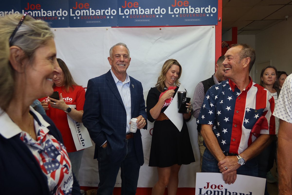 JoeLombardoNV's tweet photo. Our Reno campaign office was full of energy for Super Saturday.

With 38 days until Election Day, we don’t have a day to waste. Thank you to everyone who showed up today. 

If you’re ready to help us be successful this November, join the team here: https://t.co/1HZOrtYrxk https://t.co/59SSaOccW3