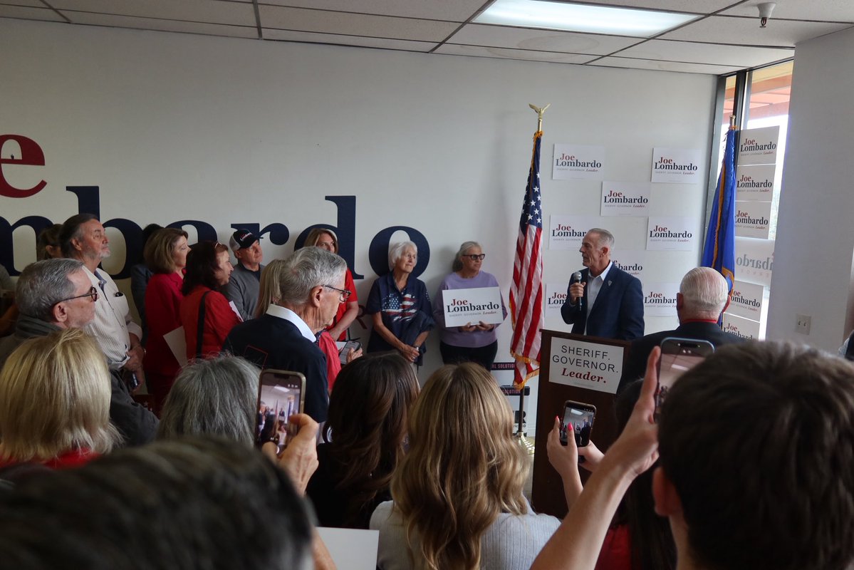 JoeLombardoNV's tweet photo. Our Reno campaign office was full of energy for Super Saturday.

With 38 days until Election Day, we don’t have a day to waste. Thank you to everyone who showed up today. 

If you’re ready to help us be successful this November, join the team here: https://t.co/1HZOrtYrxk https://t.co/59SSaOccW3