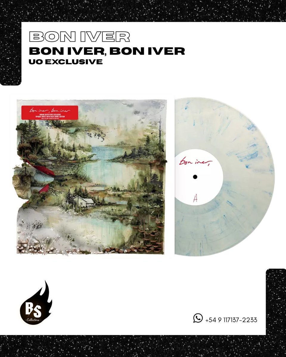 oliviarobigysc's tweet photo. PRE-ORDER

Bon Iver – Bon Iver, Bon Iver

Label: Jagjaguwar 
Format: Vinyl 
Genre: Rock 
Release date: September 18, 2026

Price via WhatsApp
UO-exclusive white and blue swirl vinyl: US$74

Price applies to bank transfers. Shipping via Correo https://t.co/0RFL6QkW0C