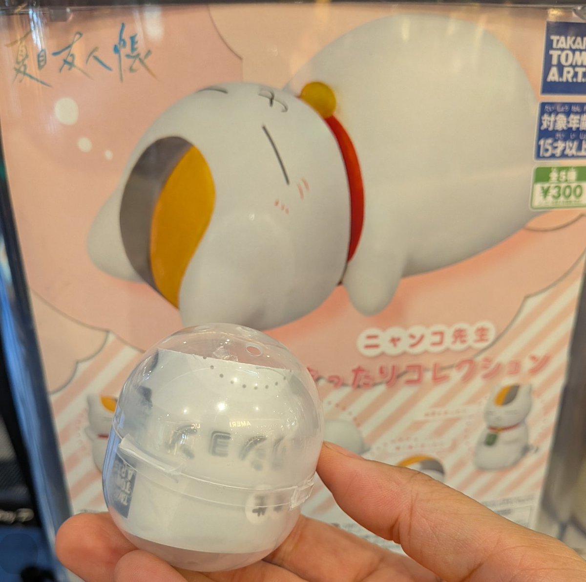 aiharaha's tweet photo. 無事ガチャガチャ見つけましたヽ(=´▽`=)ﾉ https://t.co/5wZOhi103F