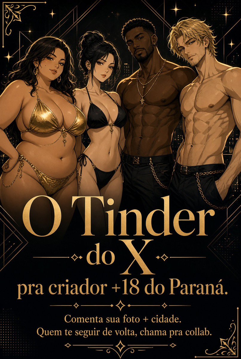 Paranacolab's tweet photo. O Tinder do X — Paraná 🔥
Foto + cidade no comentário. Quem seguir de volta, chama pra collab.
Eu: Curitiba 🍑

@cortsmyllapiego @MyllaPiego @MyllapiegoL @Negocwb18284 @AdoradorDeBBW @cuckqueanbr_ @privatte_x @DaPiego452 @divulgagor49103 @divulgagatasX @Um_inocente69 https://t.co/jPsZWwHhNf
